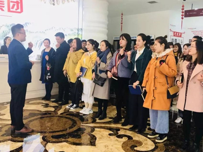 熱烈歡迎丨昌禾商學(xué)院，柔然彩虹隊(duì)光臨寧夏昌禾裝飾參觀學(xué)習(xí)！