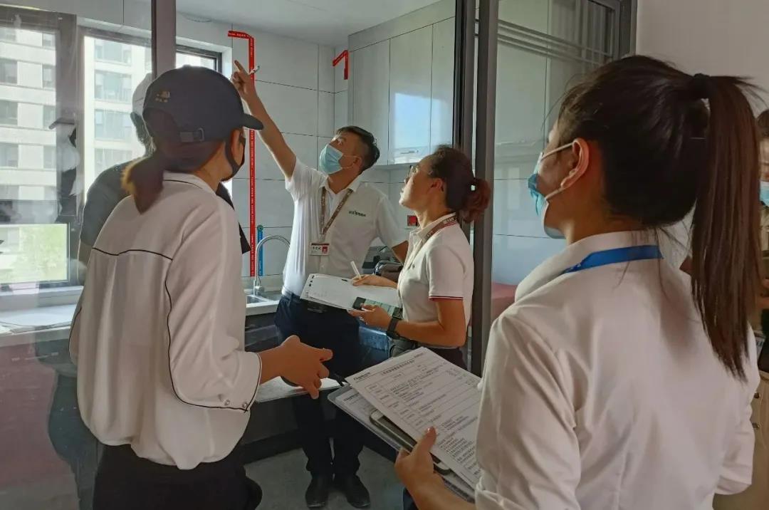 昌禾裝飾【中海悅府】工地聯(lián)檢丨鏡頭紀(jì)實(shí)，讓每個工地都禁得住考驗(yàn)！