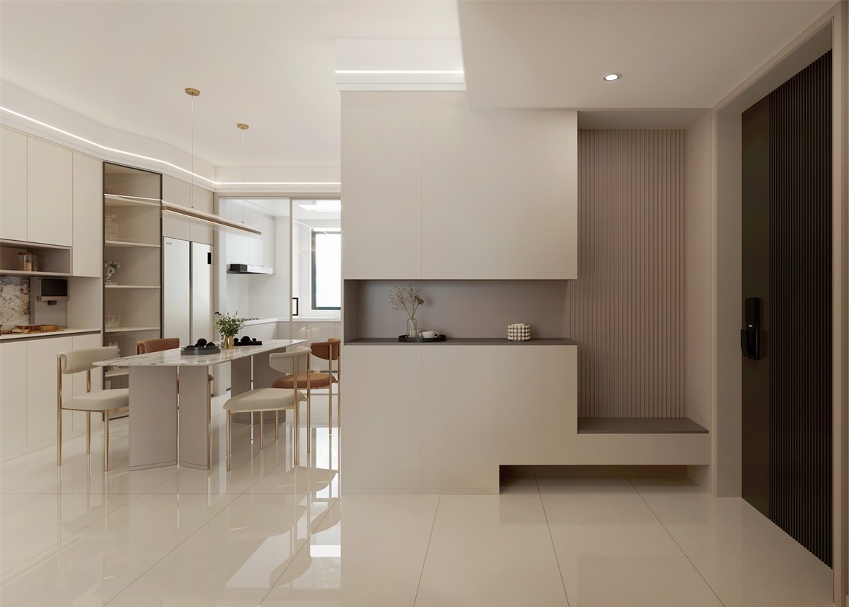 中海河山郡 | 聽勸！裝修少看點(diǎn)網(wǎng)紅設(shè)計(jì)，119㎡簡(jiǎn)約風(fēng)小家溫馨又耐看！