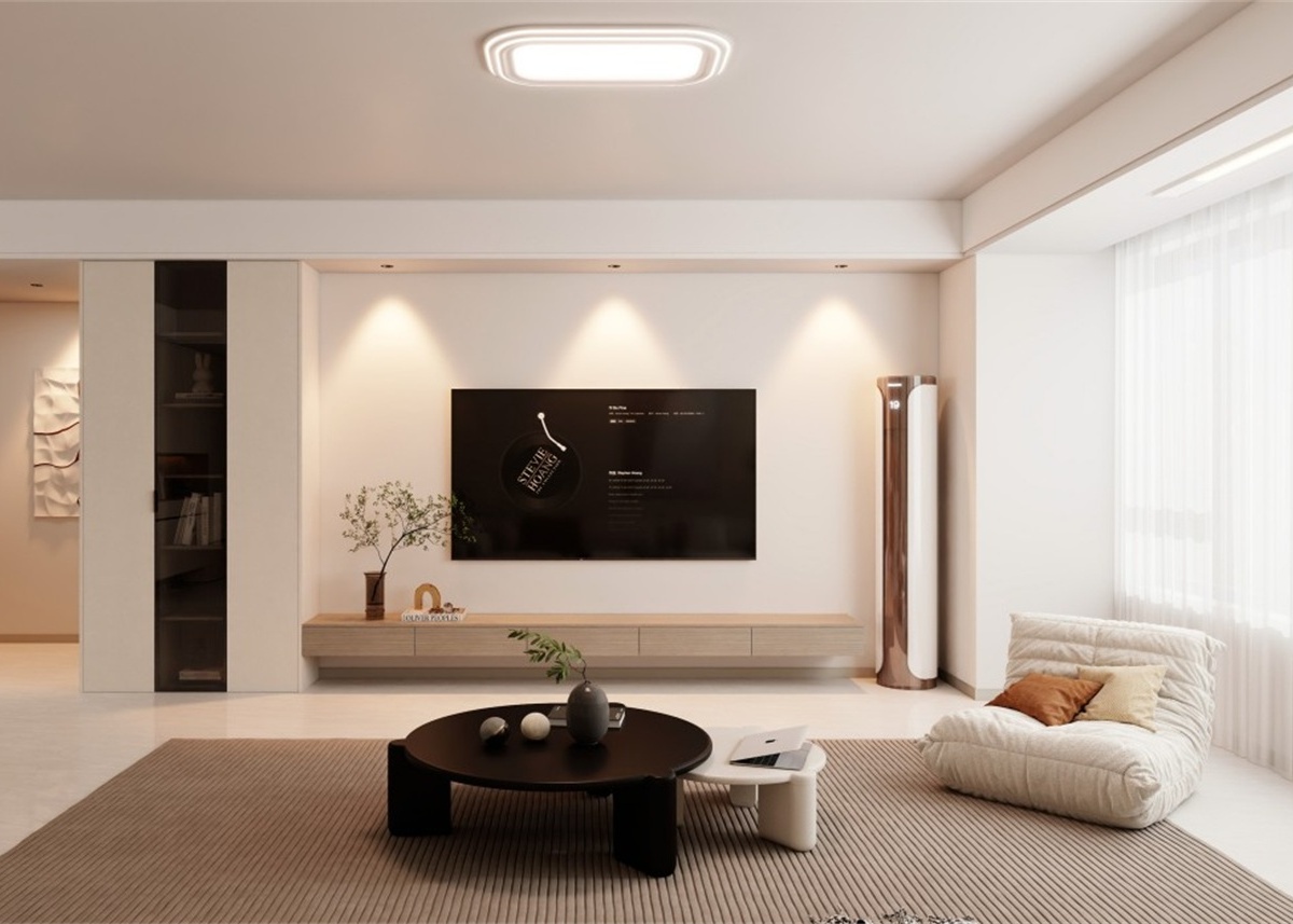 寧房云筑129㎡ | 不知道裝什么風格，就試試現(xiàn)代簡約風吧，不踩雷首選！