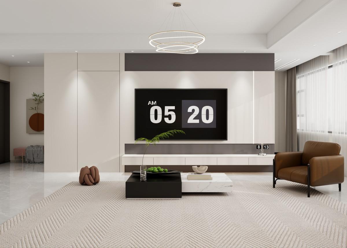 玉庭華府 | 135㎡現(xiàn)代簡約風，給生活做減法，舒適加倍！