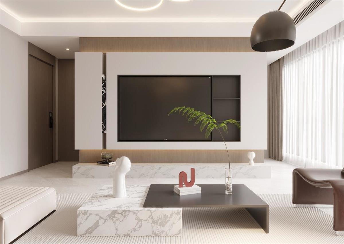 萬科錦曜143㎡ | 中性色調(diào)的自然風(fēng)之家，慢生活的氛圍徹底治愈我了！