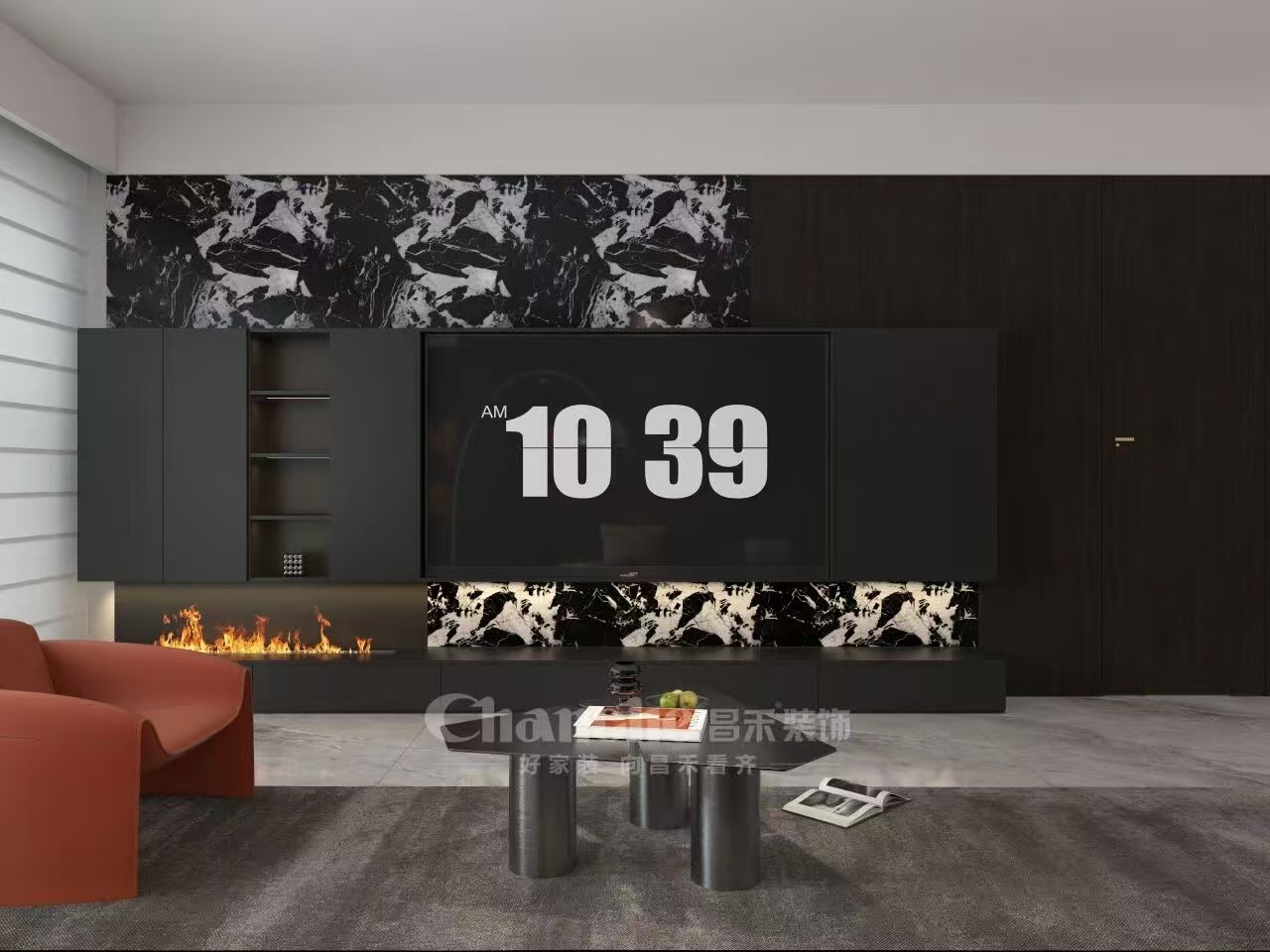 萬科錦曜129㎡ | 當(dāng)初全家都反對的黑色系極簡風(fēng)，幸好我堅(jiān)持到底！