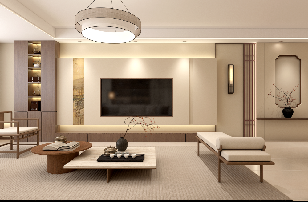 湖光印136㎡ | 宋式美學(xué)的含金量還在上升！直接拿下一家老小