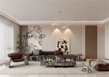 閱云庭118㎡ | 現(xiàn)代主義+低飽和色調(diào)的家，舒適耐看還不過(guò)時(shí)！