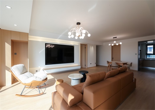 實景首發(fā) | 星耀閱海143㎡完工！原木風的含金量誰懂！溫柔又治愈~