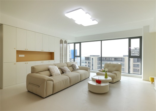 實景 | 萬錦公館143㎡奶油風(fēng)，藏進角落里的寫意自然，讓焦慮瞬間清零！