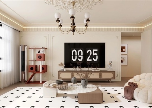 盛世西城130㎡ | 住進這個中古奶油風(fēng)的家，推門那一刻幸福感爆棚！