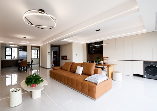 實景首發(fā) | 不做網(wǎng)紅造型！這套133㎡簡約風的家，治愈往后余生~